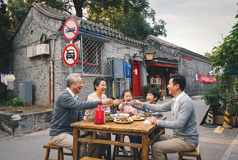 百年齐福·8 在北京 · 胡同