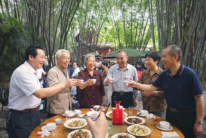 百年齐福·8 在成都 · 茶馆